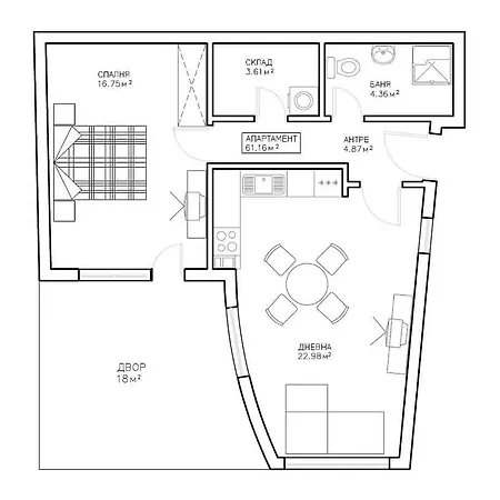 Appartement Dido Garkov